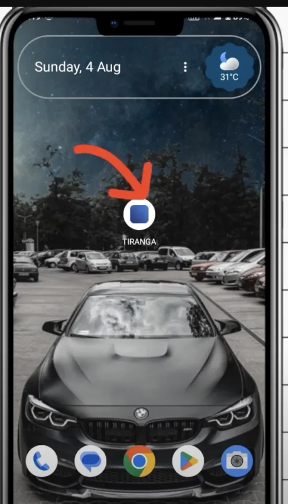 Install the Tiranga App APK File