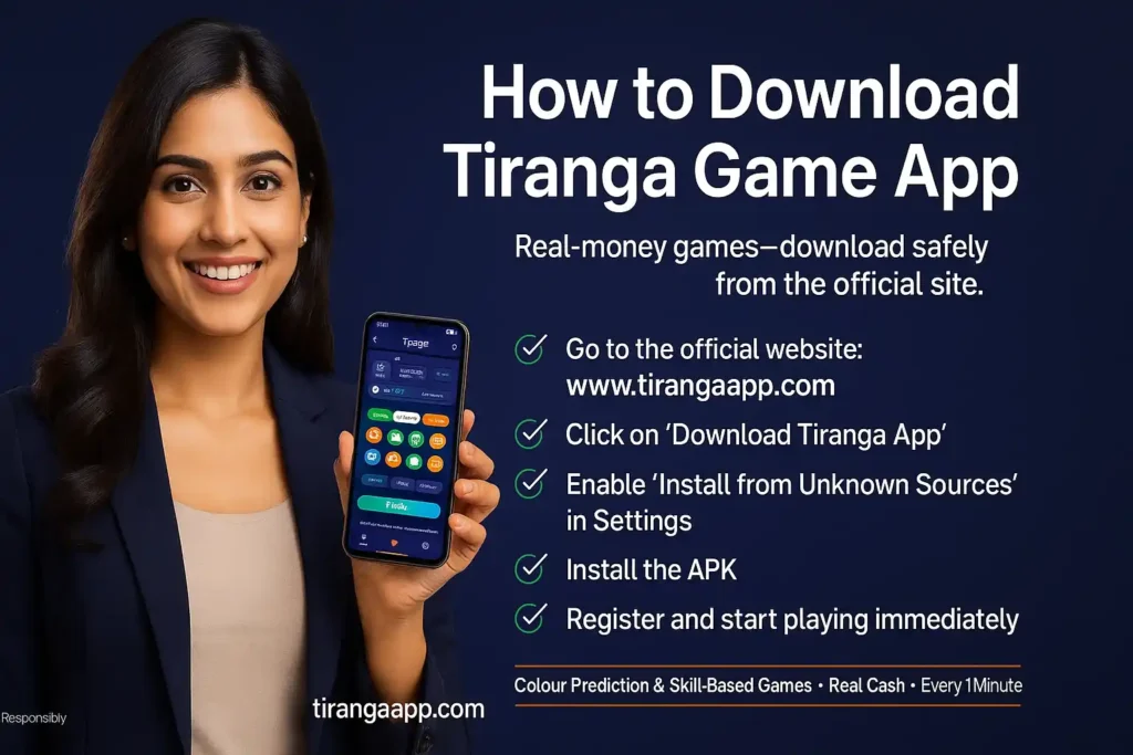 How to Download Tiranga Game App